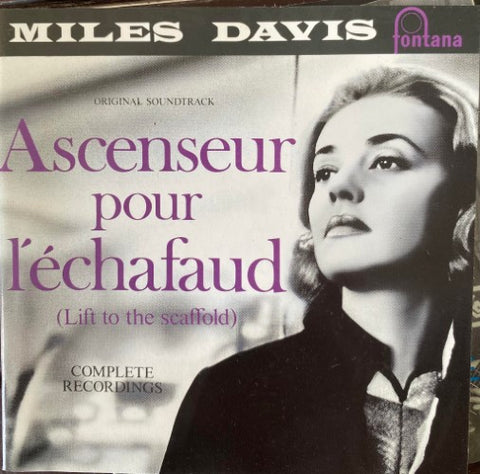 Miles Davis - Ascenseur Pour L'Échafaud (Lift To The Scaffold) (CD)