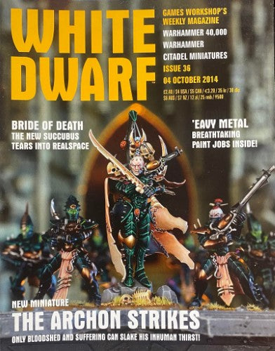 White Dwarf #36 ( 4 October 2014)