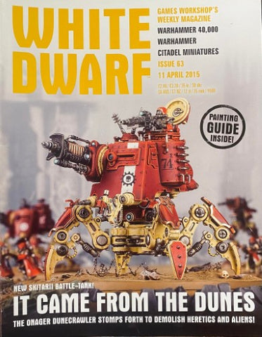 White Dwarf #63 (11 April 2015)