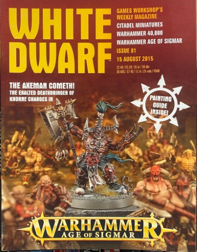 White Dwarf #81 (15 August 2015)