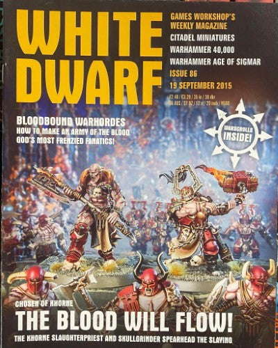 White Dwarf #86 (19 September 2015)