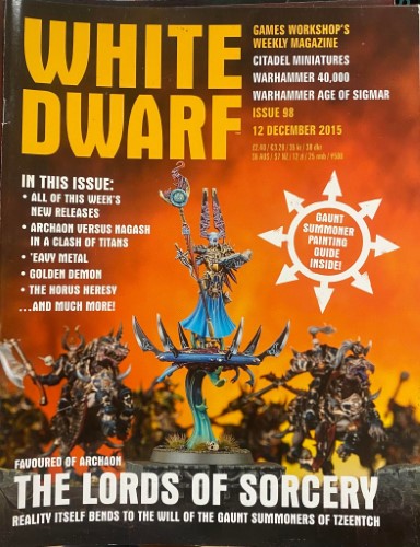 White Dwarf #98 (12 December 2015)