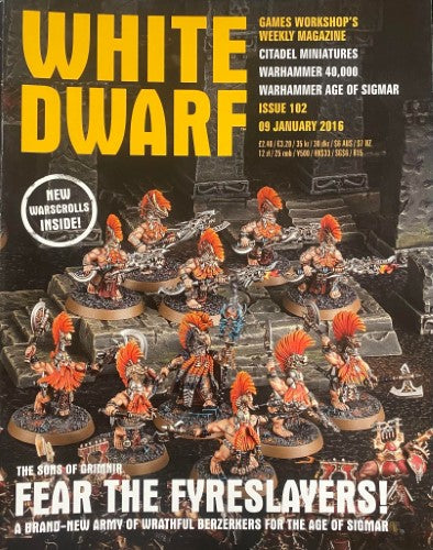 White Dwarf #102 (9 January 2016)