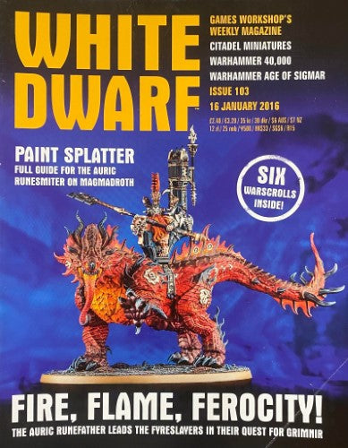 White Dwarf #103 (16 January 2016)