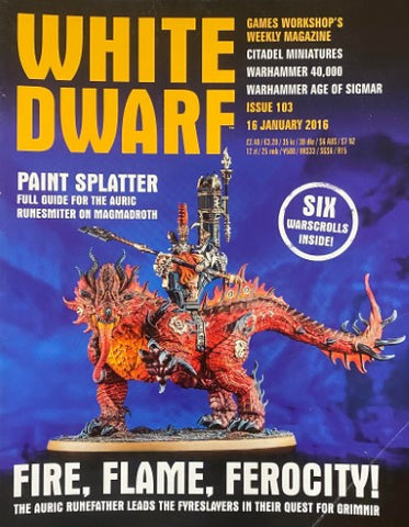 White Dwarf #103 (16 January 2016)