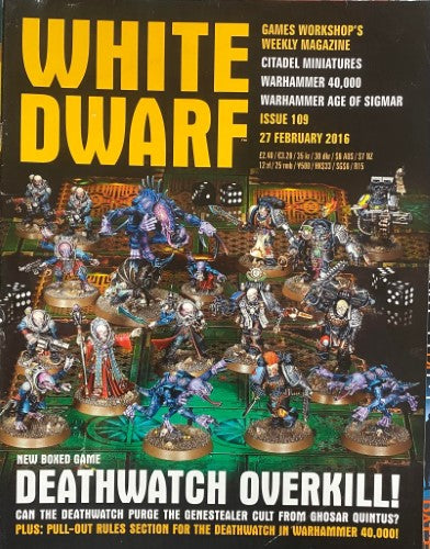 White Dwarf #109 (27 February 2016)