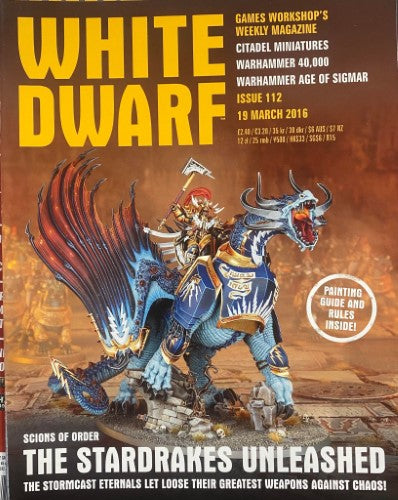 White Dwarf #112 (19 March 2016)