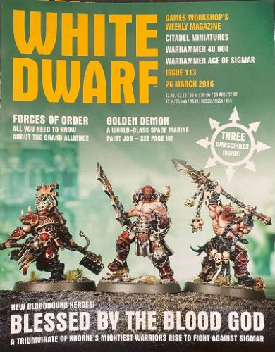 White Dwarf #113 (26 March 2016)