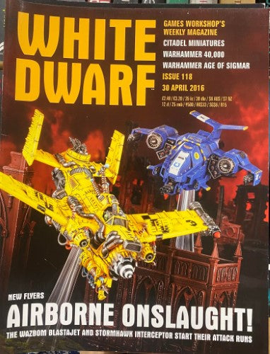 White Dwarf #118 (30 April 2016)