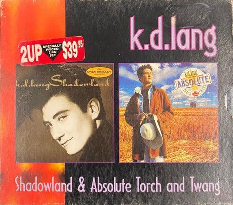 K.d Lang - Shadowland / Absolute Torch & Twang (CD)