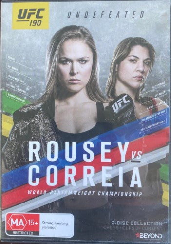 UFC 190 : Rousey Vs Correia (DVD)