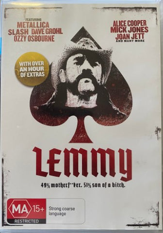 Lemmy (49% Mother F**ker, 51% Son Of A Bitch) (DVD)