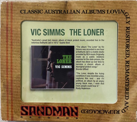 Vic Simms - The Loner (CD)