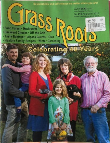 Grass Roots #218 (Aug/Sept 2013)