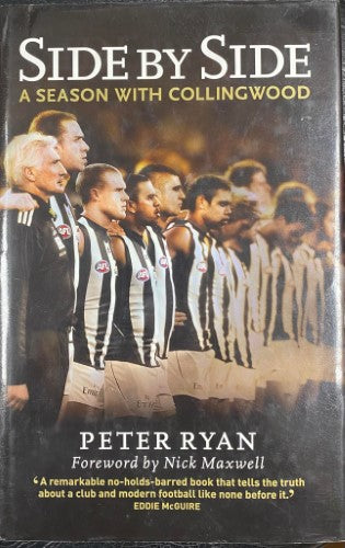 Peter Ryan - Side By Side : A Season With Collingwood (Hardcover)