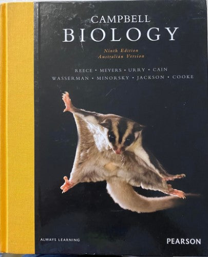 Reece / Meyers / Urry / Cain Wasserman / Minorsky / Jackson / Cooke - Campbell Biology