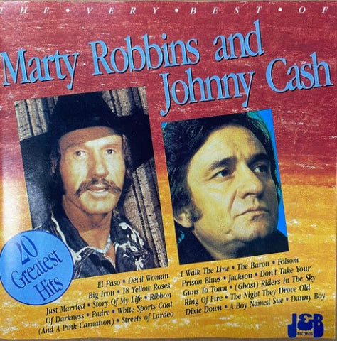 Marty Robbins & Johnny Cash - 20 Greatest Hits (CD)