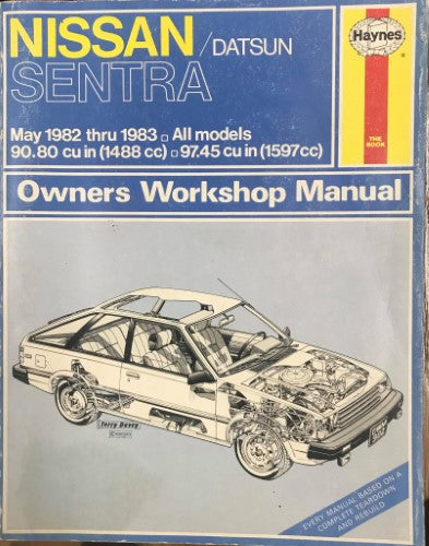 Haynes Service & Repair Manual - Nissan (Datsun) Sentra (1982-1983)
