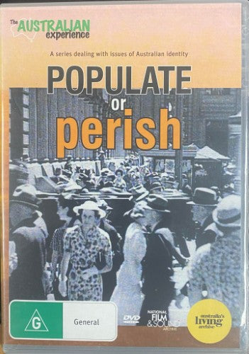 Populate Or Perish (DVD)