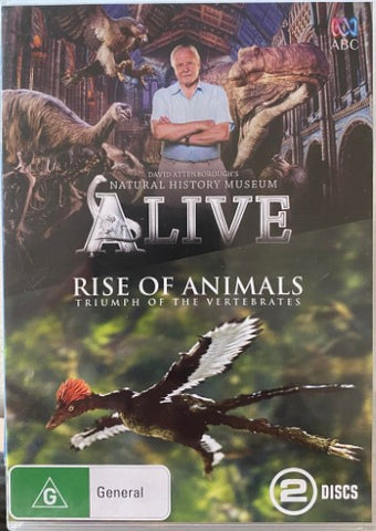 David Attenborough - Natural History Museum Alive / Rise of Animals (DVD)