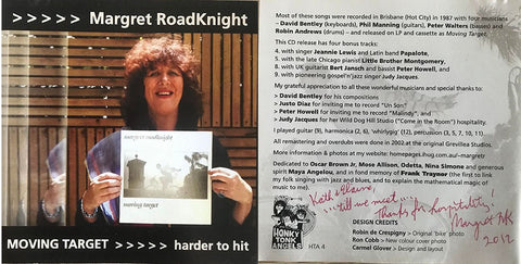 Margret Roadknight - Moving Target (CD)