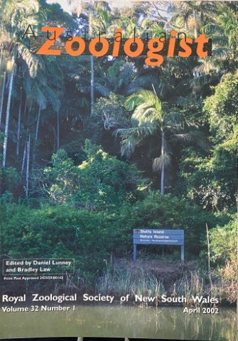 Daniel Lunney / Bradley Law (Editors) - Australian Zoologist Vol 32 #1